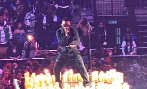 WATCH: Tems, Chris Brown perform at Wizkid’s O2 Arena concert