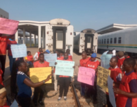 Passengers stranded as railway workers protest, begin strike