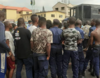 Police raid ‘illegal’ merchant navy camp in Lagos, arrest 107 trainees