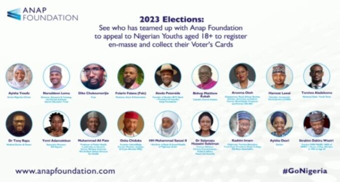 Anap Foundation teams up with influencers to encourage voter registration