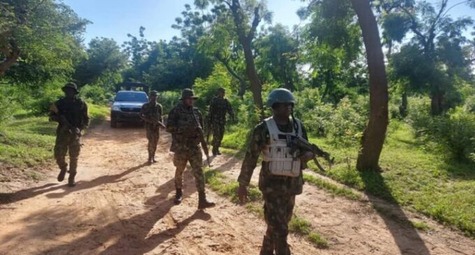 DHQ: Troops killed 90 insurgents, 128 bandits in two weeks