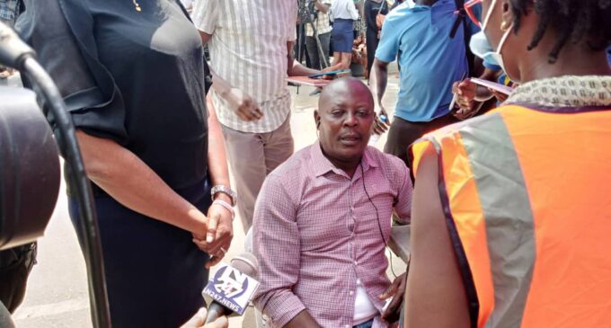 ‘My teenage son came from Abuja to work… he’s trapped in collapsed building’
