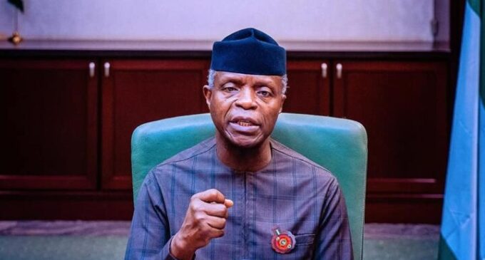 Osinbajo: Oil theft poses clear threat to national security