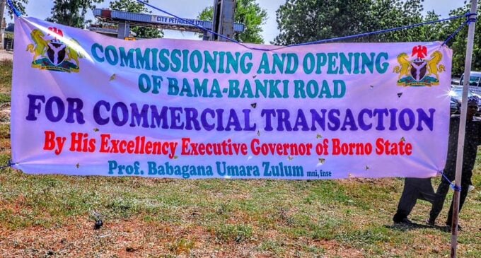 Borno reopens Bama-Banki road — nine years after closure over insurgency