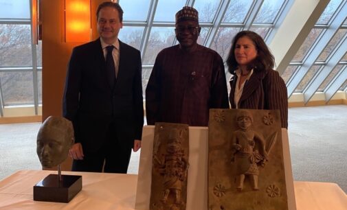 Nigeria receives stolen Benin, Ife artefacts from US museum