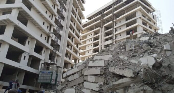 Ikoyi building collapse: Lagos to pull down remaining structures on site