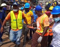 Lagos building collapse: Victims’ relatives lament ‘delayed’ rescue operations