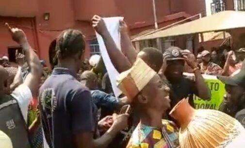 ‘He’s not a criminal’ — Yoruba farmers group stages protest to demand Igboho’s release