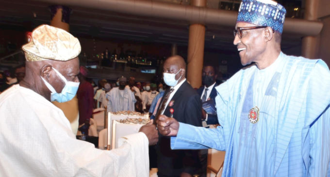 Buhari: Bisi Akande a perfect public officer I can go into the jungle with