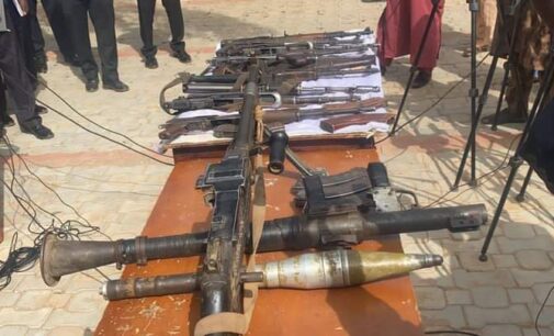 Police rescue abducted 3-month-old baby, recover rocket launcher in Zamfara