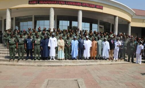 Nigeria relying on you to completely defeat banditry, defence minister tells troops