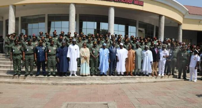 Nigeria relying on you to completely defeat banditry, defence minister tells troops
