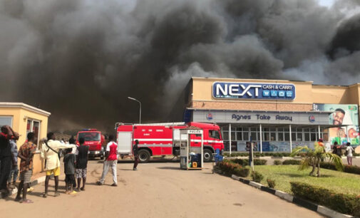 Fire guts Next Cash and Carry supermarket in Abuja