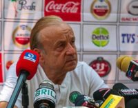 Rohr: It was difficult to work… NFF interfered too much in players’ selection