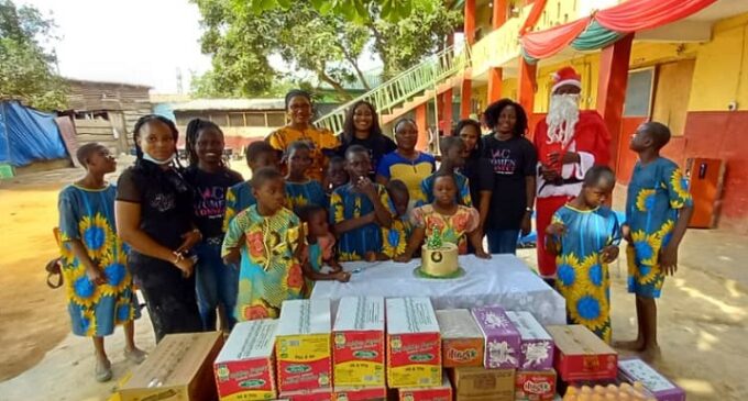 NGO stages Christmas party for special needs children in Lagos