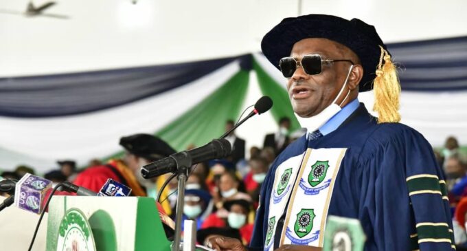 Wike cautions universities against ‘awarding doctorates like chieftaincy titles’