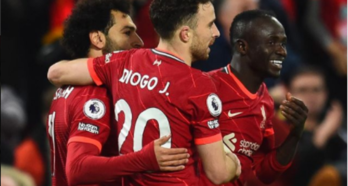 EPL: Liverpool overcome Newcastle as Chelsea drop points at home
