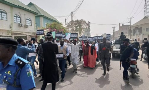 Police barricade Kano NUJ office as youths protest insecurity in the north