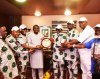 ‘He’s written his name in gold’ — Nollywood group honours Femi Adesina with merit award