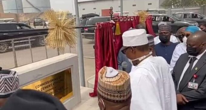 ‘Our policies are working’ — Buhari inaugurates BUA’s 3m metric tonnes cement plant in Sokoto