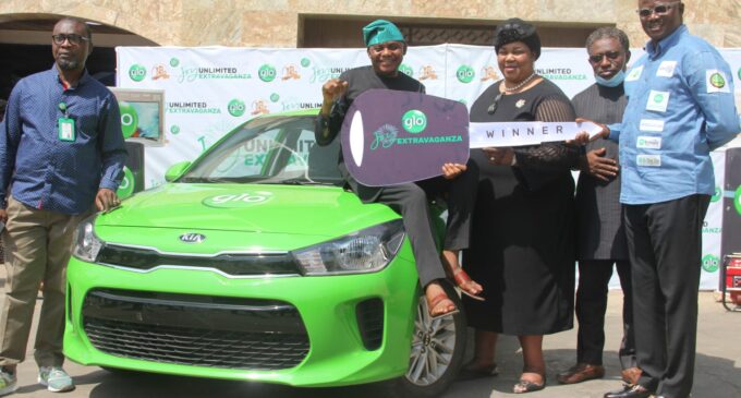 Glo Promo: Another car winner, 108 others get prizes in Abuja