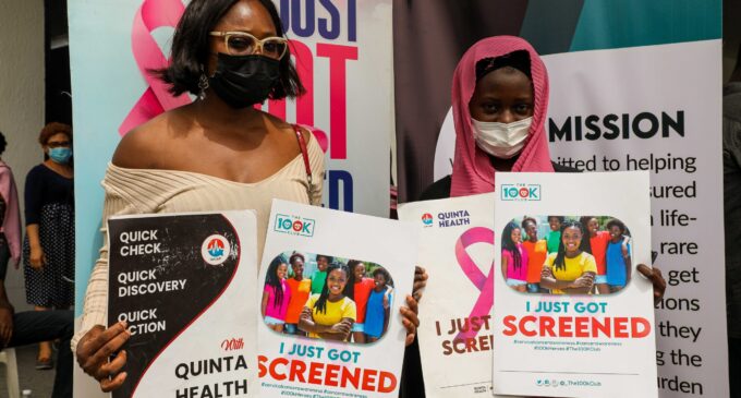 PHOTOS: NGO offers free cervical cancer screening in Lagos