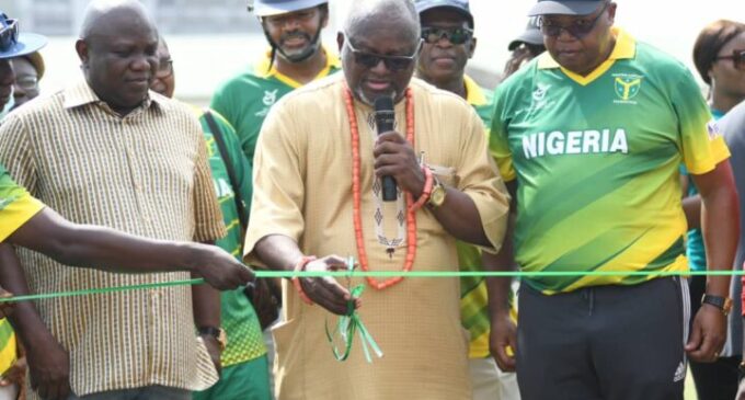Ambode inaugurates upgraded Tafawa Balewa Square Cricket Oval in Lagos