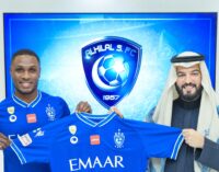 Ighalo joins Al-Hilal from Al-Shabab after AFCON snub