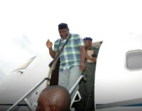 EXTRA: Permit me to be your pilot… Captain Rochas is in command, Okorocha woos Nigerians