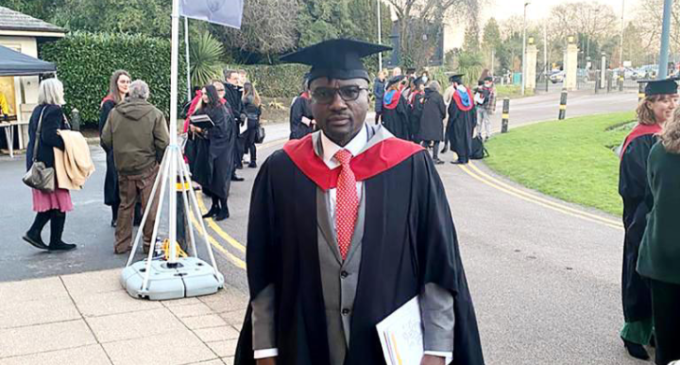 Isa Gusau, Zulum’s media aide, bags master’s degree with distinction from UK university