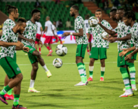 Nigeria to face Saudi Arabia in Portugal Oct 13