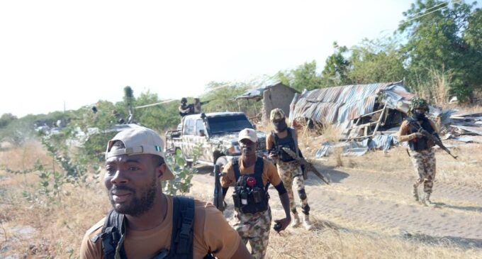 Troops destroy ‘ISWAP Caliphate’, market in Borno