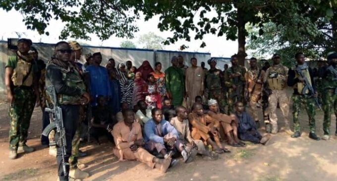 Air Force rescues 26 travellers kidnapped in Kaduna
