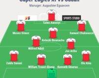 AFCON: Awoniyi, Iheanacho lead attack as Eguavoen names unchanged lineup for Sudan clash