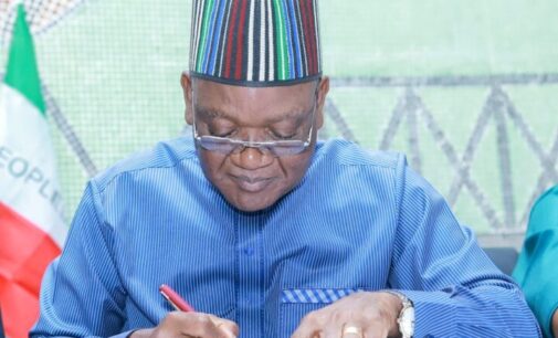 REVEALED: Ortom to get N40m allowance every 4 years, 2 SUVs and life pension
