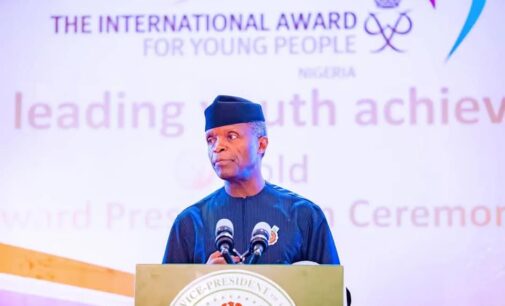Osinbajo: Youths are our most valuable assets… they must be supported in every way