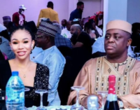 PHOTOS: Fani-Kayode, lover attend premiere of Yahaya Bello’s film