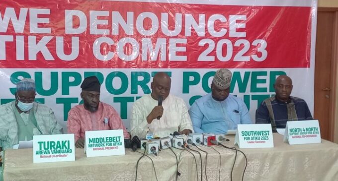 Atiku support groups ask him to drop 2023 bid — and back south-eastern candidate