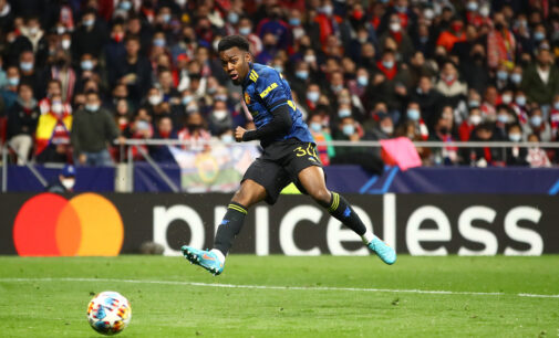 UCL: Elanga strikes late as Man United draw against Atletico