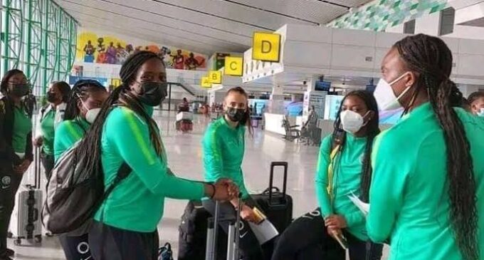 Super Falcons fume after getting stuck for hours at Abuja airport