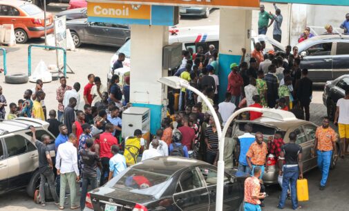 Winding fuel queues of despair