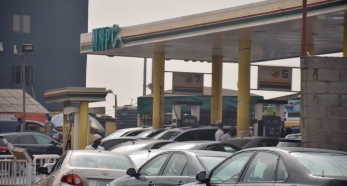 PHOTOS: Panic buying as queues return to fuel stations in Lagos, Abuja