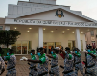 Gunshots heard near Guinea-Bissau presidential palace