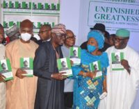 PHOTOS: Fayemi’s ‘Unfinished Greatness’ unveiled in Abuja