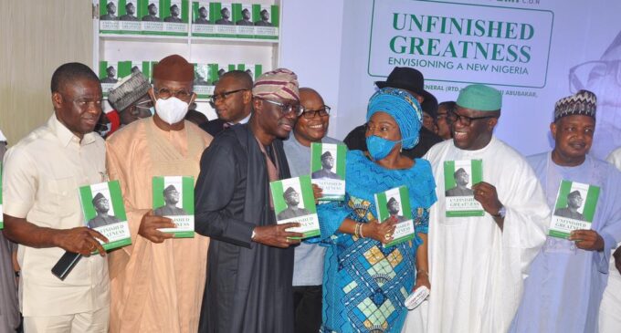 PHOTOS: Fayemi’s ‘Unfinished Greatness’ unveiled in Abuja