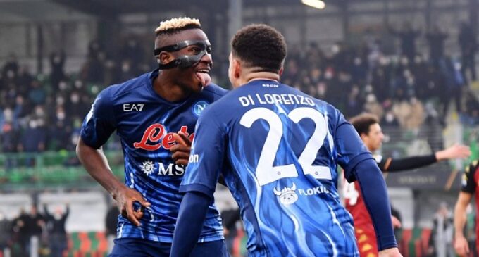 Eagles in Europe: Osimhen nets 10th Serie A goal as Iwobi is out for 3 weeks