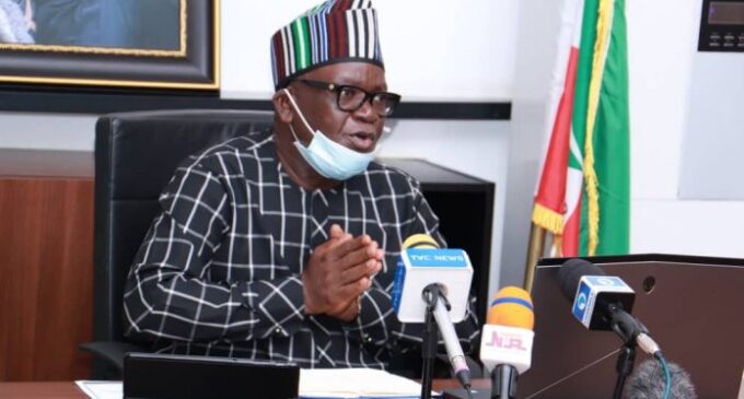 ‘2023 election is the only opportunity’ — Ortom asks Nigerians to collect PVCs