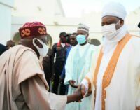 PHOTOS: Tinubu pays condolence visit to family of Magajin Garin Sokoto