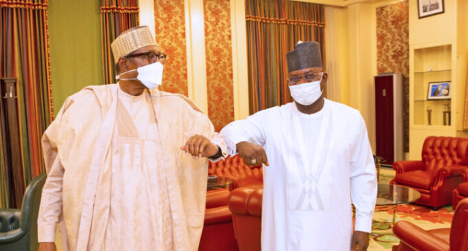 Buhari meets Yahaya Bello amid controversy over power shift to south