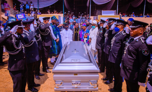 PHOTOS: Osinbajo, Fayemi, Makinde attend Alao-Akala’s funeral in Oyo